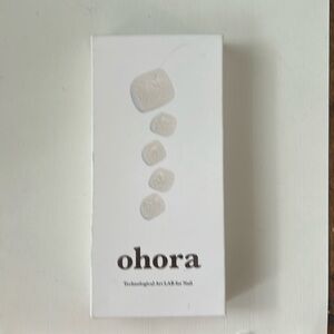 Ohora gel toe nails. P. Sugar color